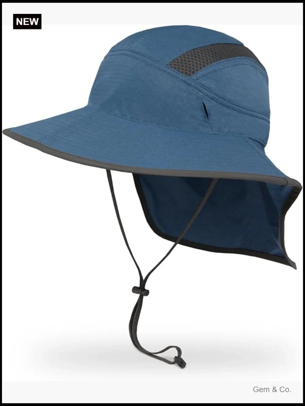 UPF 50+ Sun Hat with Neck Cape - 3.25